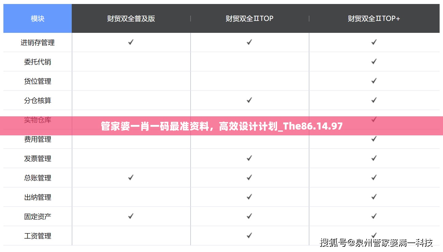 管家婆一肖一码最准资料，高效设计计划_The86.14.97