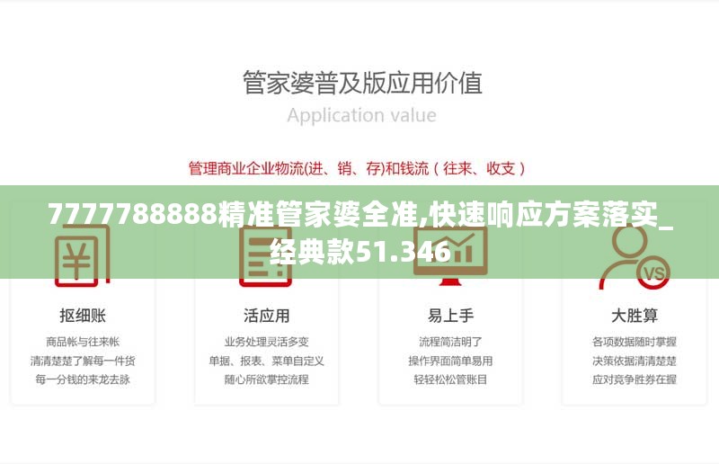 7777788888精准管家婆全准,快速响应方案落实_经典款51.346