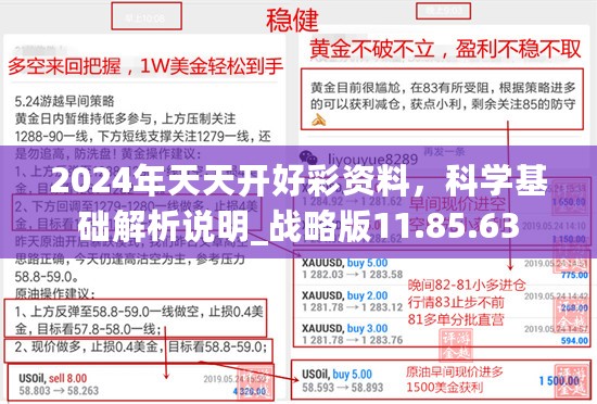 2024年天天开好彩资料，科学基础解析说明_战略版11.85.63