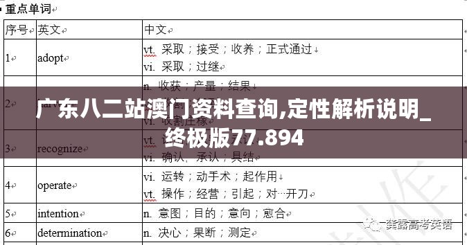 广东八二站澳门资料查询,定性解析说明_终极版77.894