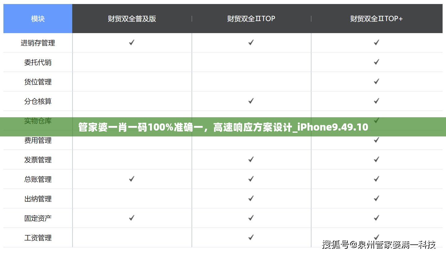 管家婆一肖一码100%准确一，高速响应方案设计_iPhone9.49.10