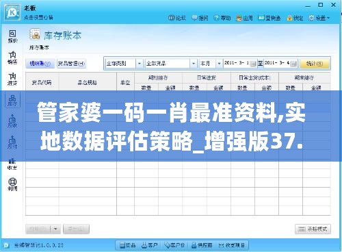 管家婆一码一肖最准资料,实地数据评估策略_增强版37.968