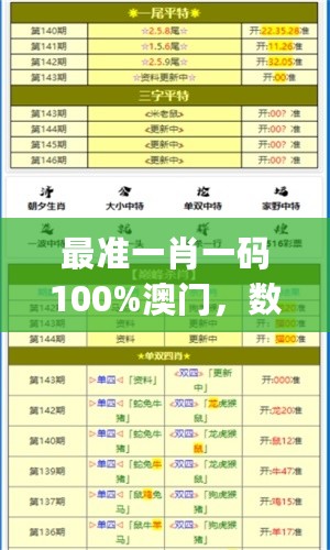 最准一肖一码100%澳门，数据整合实施方案_V版77.60.79