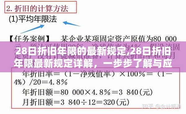 关于折旧年限的最新规定详解，如何一步步了解与应用？