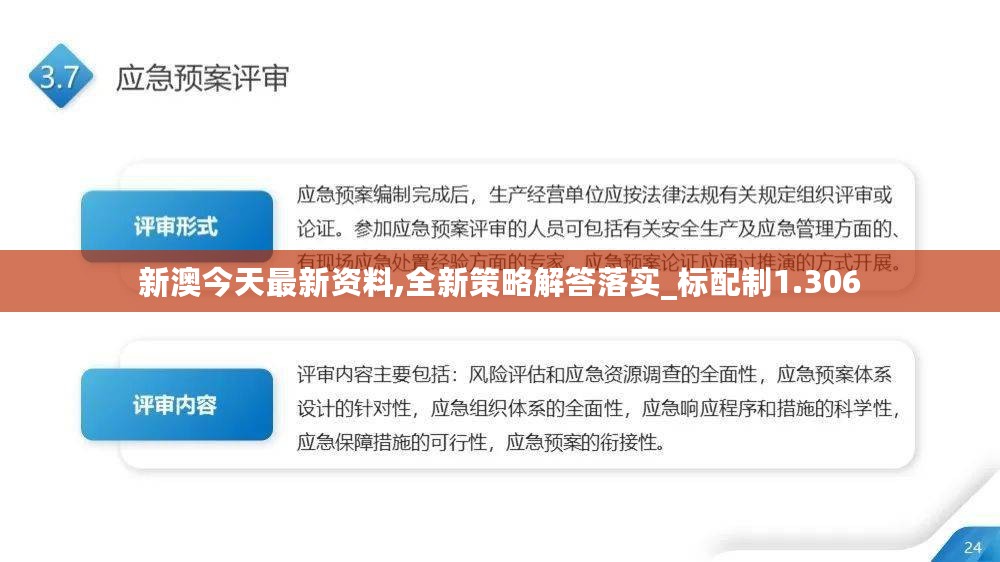 新澳今天最新资料,全新策略解答落实_标配制1.306