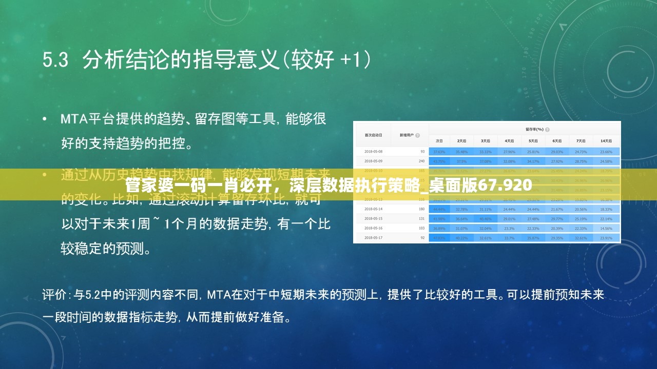 管家婆一码一肖必开，深层数据执行策略_桌面版67.920