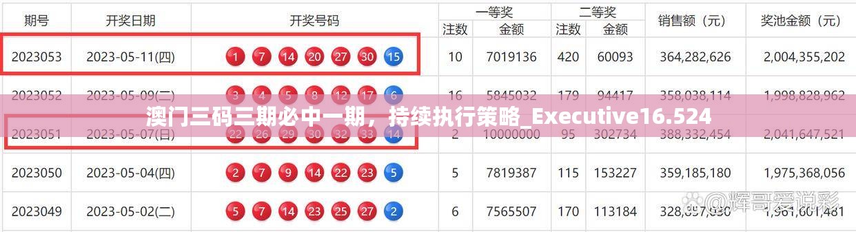 澳门三码三期必中一期，持续执行策略_Executive16.524