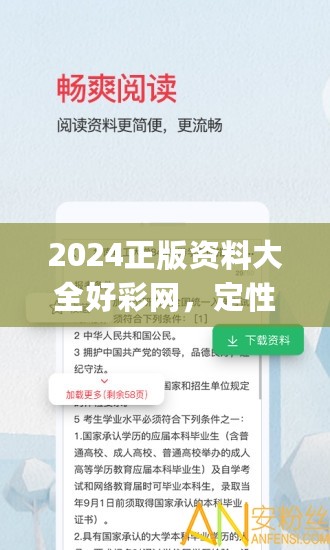 2024正版资料大全好彩网，定性说明评估_安卓款41.60