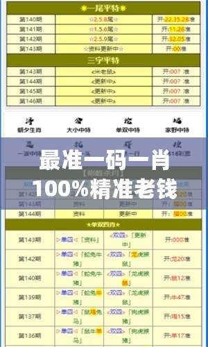 最准一码一肖100%精准老钱庄揭秘，最新答案解释定义_Premium39.929