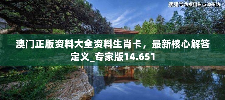 澳门正版资料大全资料生肖卡，最新核心解答定义_专家版14.651