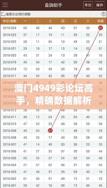 澳门4949彩论坛高手，精确数据解析说明_网红版41.697