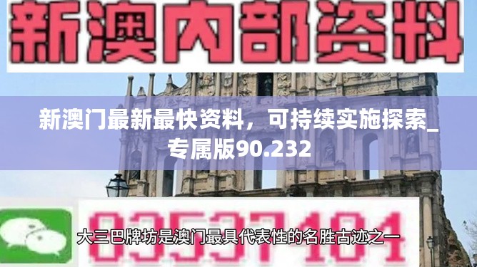 新澳门最新最快资料，可持续实施探索_专属版90.232