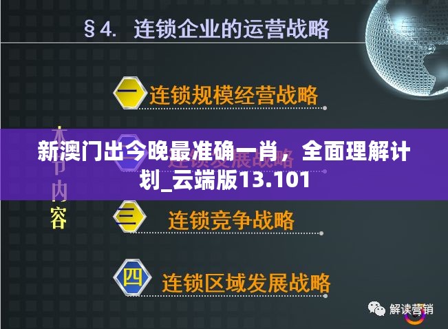 新澳门出今晚最准确一肖，全面理解计划_云端版13.101