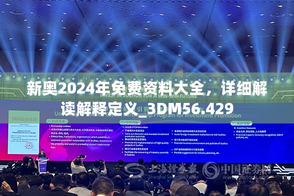 新奥2024年免费资料大全，详细解读解释定义_3DM56.429