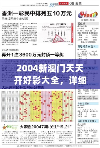 2004新澳门天天开好彩大全，详细数据解释定义_PT62.514