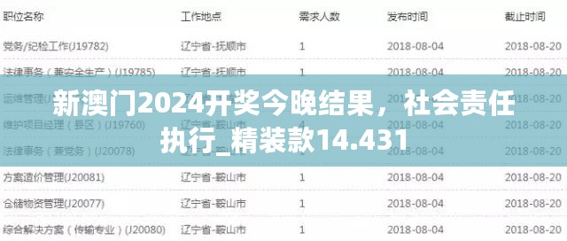 新澳门2024开奖今晚结果，社会责任执行_精装款14.431