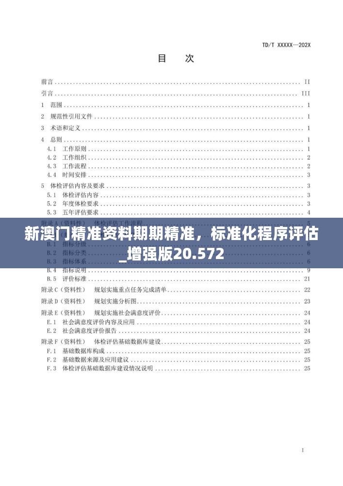 新澳门精准资料期期精准，标准化程序评估_增强版20.572