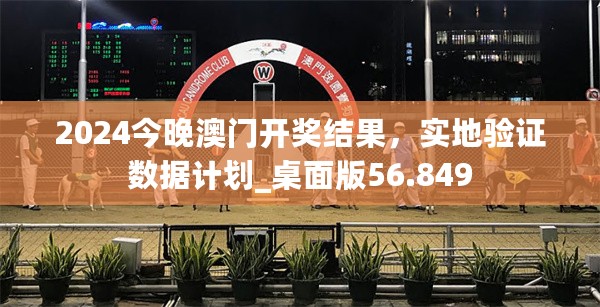 2024今晚澳门开奖结果，实地验证数据计划_桌面版56.849