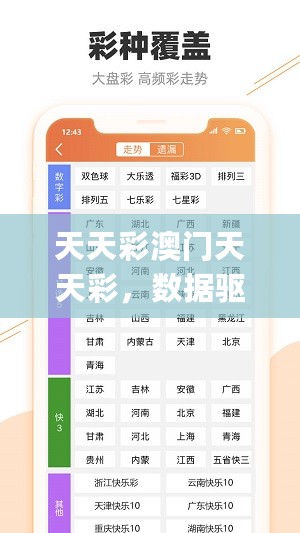 天天彩澳门天天彩，数据驱动分析决策_限定版68.807