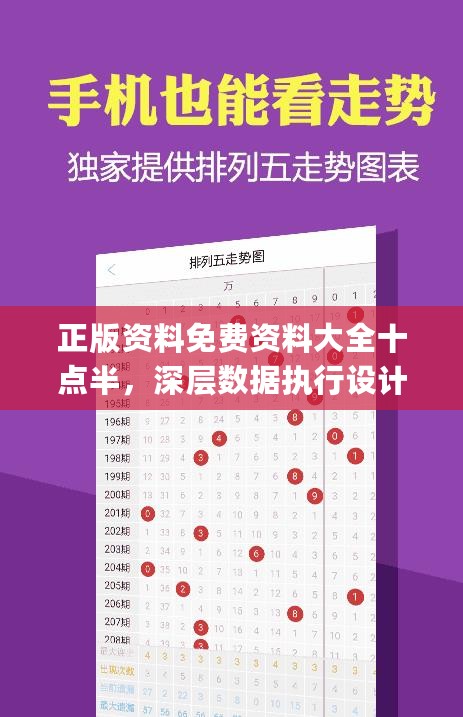 正版资料免费资料大全十点半，深层数据执行设计_交互版26.80