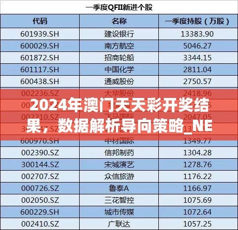 2024年澳门天天彩开奖结果，数据解析导向策略_NE版28.615