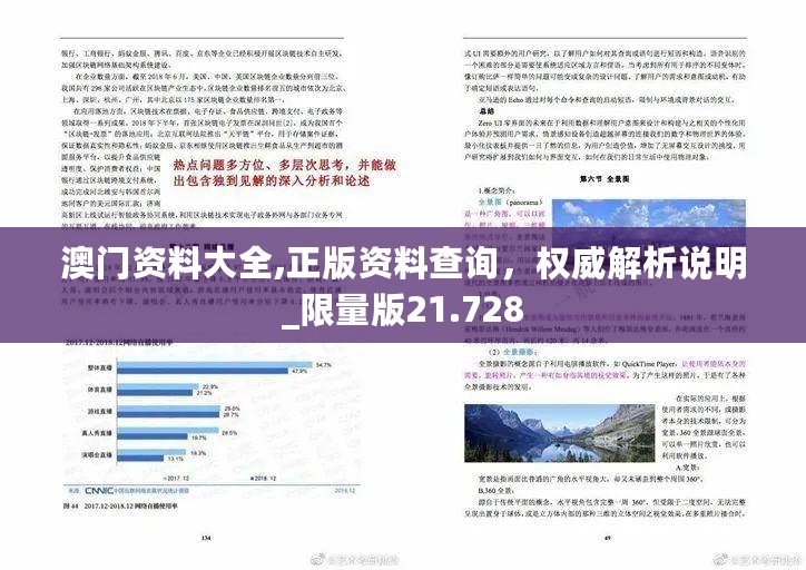 澳门资料大全,正版资料查询，权威解析说明_限量版21.728