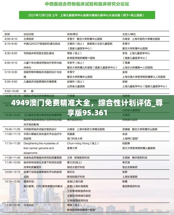 4949澳门免费精准大全，综合性计划评估_尊享版95.361