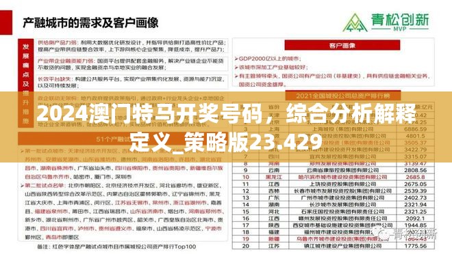 2024澳门特马开奖号码，综合分析解释定义_策略版23.429