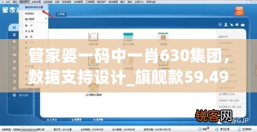 管家婆一码中一肖630集团，数据支持设计_旗舰款59.49