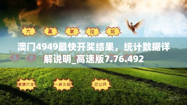 澳门4949最快开奖结果，统计数据详解说明_高速版7.76.492