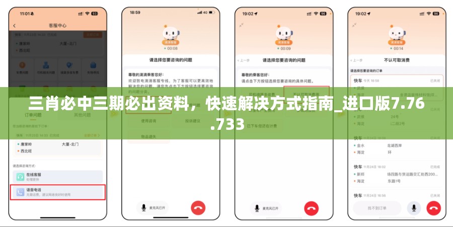 三肖必中三期必出资料，快速解决方式指南_进口版7.76.733