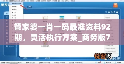 管家婆一肖一码最准资料92期，灵活执行方案_商务版7.76.319