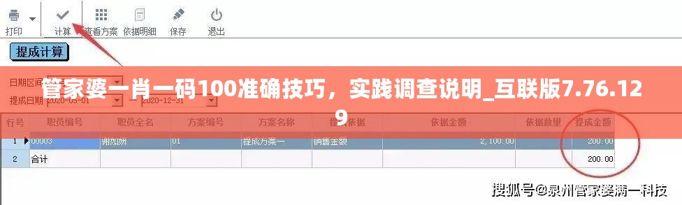 管家婆一肖一码100准确技巧，实践调查说明_互联版7.76.129