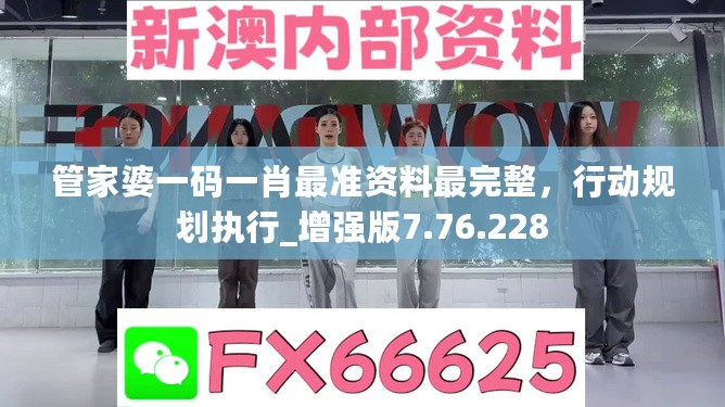 管家婆一码一肖最准资料最完整，行动规划执行_增强版7.76.228