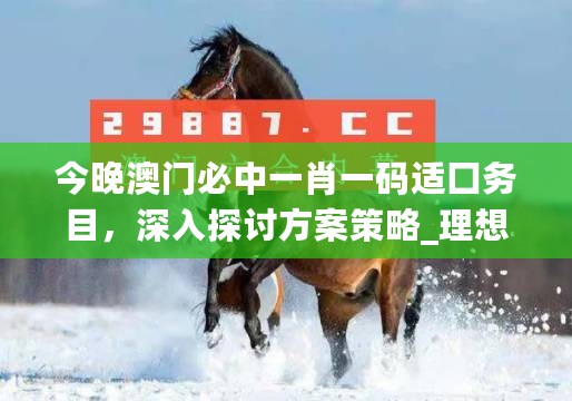 今晚澳门必中一肖一码适囗务目，深入探讨方案策略_理想版7.76.182