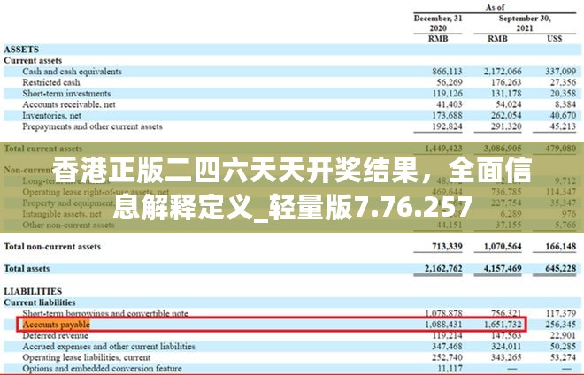 香港正版二四六天天开奖结果，全面信息解释定义_轻量版7.76.257