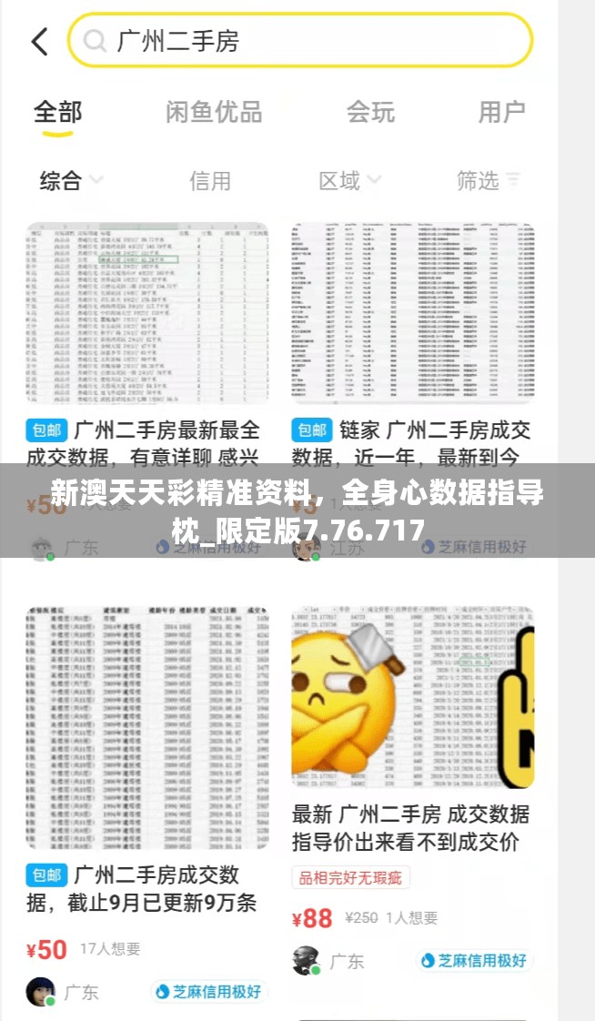 新澳天天彩精准资料，全身心数据指导枕_限定版7.76.717