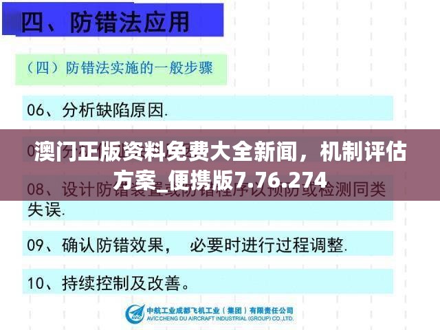 澳门正版资料免费大全新闻，机制评估方案_便携版7.76.274