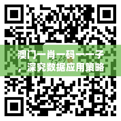 澳门一肖一码一一子，深究数据应用策略_影音版7.76.608