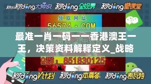 最准一肖一码一一香港澳王一王，决策资料解释定义_战略版18.12.1