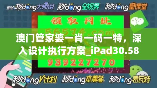 澳门管家婆一肖一码一特，深入设计执行方案_iPad30.58.70