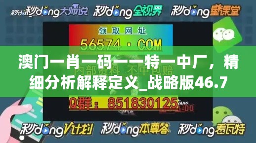 澳门一肖一码一一特一中厂，精细分析解释定义_战略版46.79.15