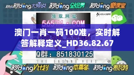 澳门一肖一码100准，实时解答解释定义_HD36.82.67