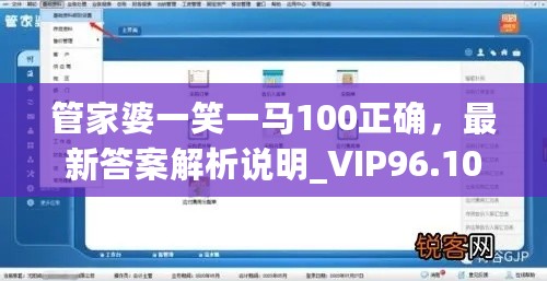 管家婆一笑一马100正确，最新答案解析说明_VIP96.10.20