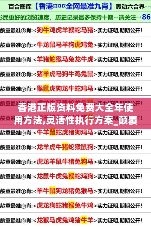 香港正版资料免费大全年使用方法,灵活性执行方案_颠覆版2.72.794