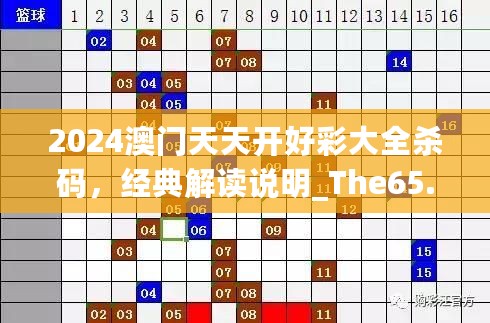 2024澳门天天开好彩大全杀码，经典解读说明_The65.99.55