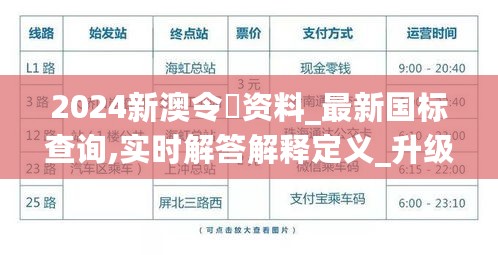 2024新澳令晩资料_最新国标查询,实时解答解释定义_升级版3.79.72