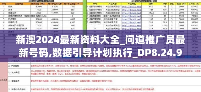 新澳2024最新资料大全_问道推广员最新号码,数据引导计划执行_DP8.24.98