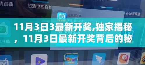 揭秘11月3日最新开奖背后的秘密，行业问题曝光！独家揭秘不容错过！