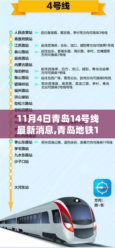 青岛地铁14号线最新进展与乘车指南，全面解读与建设进展报告（11月4日）